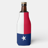 Rafraîchisseur Pour Bouteille Graphique d'indicateur d'état Texas dynamique sur (Bottle Devant)