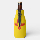 Rafraîchisseur Pour Bouteille Graphique Drapeau de l'état du Nouveau-Mexique dyn (Bouteille Dos)