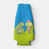 Rafraîchisseur Pour Bouteille Grenouille à crème glacée (Devant)