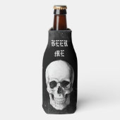 Rafraîchisseur Pour Bouteille Grunge Skull (Bottle Devant)