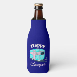 Rafraîchisseur Pour Bouteille Happy Camper Trailer Camping