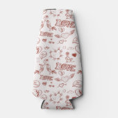 Rafraîchisseur Pour Bouteille Heureuse Sainte-Valentin (Devant)