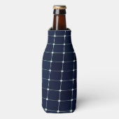 Rafraîchisseur Pour Bouteille Image d'un panneau solaire drôle (Bottle Devant)
