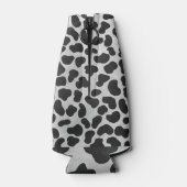 Rafraîchisseur Pour Bouteille Impression noire et blanche dalmate (Dos)