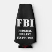 RAFRAÎCHISSEUR POUR BOUTEILLE INSPECTEUR FÉDÉRAL DU SEIN (Devant)