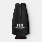 RAFRAÎCHISSEUR POUR BOUTEILLE INSPECTEUR FÉDÉRAL DU SEIN (Dos)