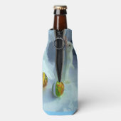 Rafraîchisseur Pour Bouteille Lapin de Pâques dans la neige (Bouteille Dos)