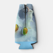 Rafraîchisseur Pour Bouteille Lapin de Pâques dans la neige (Dos)