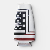 Rafraîchisseur Pour Bouteille Lettre L Monogramme Initial USA (Devant)