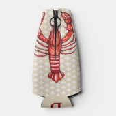 Rafraîchisseur Pour Bouteille Louisiane Cajun Crawfish & Fleur De Lis (Dos)