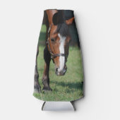 Rafraîchisseur Pour Bouteille Magnifique Cheval Quartier (Devant)