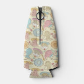 Rafraîchisseur Pour Bouteille Main Drawing Dishes Silhouettes (Dos)