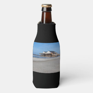 Rafraîchisseur Pour Bouteille Maison sur pilotis à la plage de St. Peter Ording