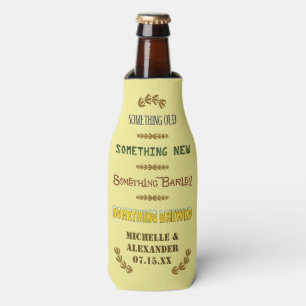 Rafraîchisseur Pour Bouteille Mariage Favoriser Quelque Chose Brassé Bière Perso