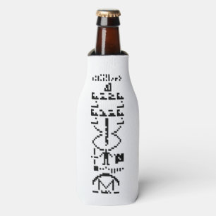 Rafraîchisseur Pour Bouteille Message binaire Arecibo 1974