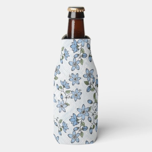 Rafraîchisseur Pour Bouteille Modèle floral 2 2 (Bottle Devant)
