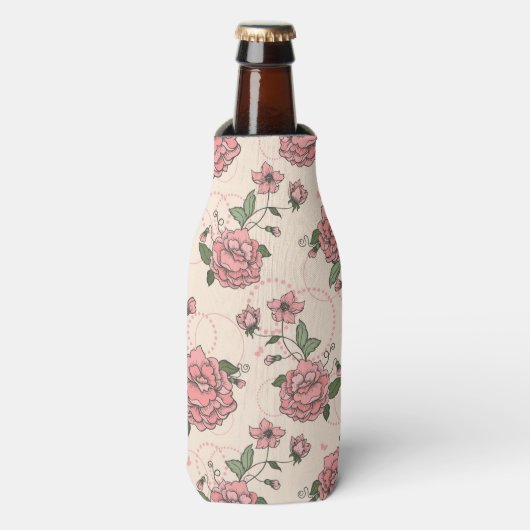 Rafraîchisseur Pour Bouteille Modèle floral 5 2 (Bottle Devant)