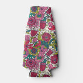 Rafraîchisseur Pour Bouteille Modèle floral clair (Devant)