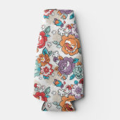 Rafraîchisseur Pour Bouteille Modèle floral Elegance Abstrait 5 (Devant)