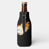 Rafraîchisseur Pour Bouteille Monogramme de baseball (Bouteille Dos)