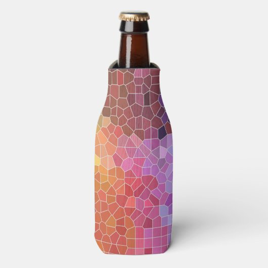 Rafraîchisseur Pour Bouteille Morceaux de couleur (Bottle Devant)