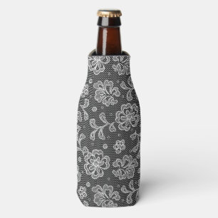 Rafraîchisseur Pour Bouteille Motif 1 de tissu de dentelle