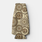 Rafraîchisseur Pour Bouteille Motif africain en peau de guépard 3 (Devant)