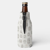 Rafraîchisseur Pour Bouteille Motif avec chouettes (Bouteille Dos)