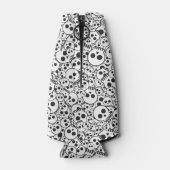 Rafraîchisseur Pour Bouteille Motif avec crâne (Dos)