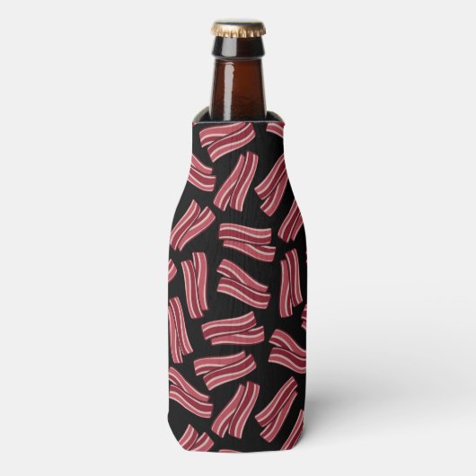 Rafraîchisseur Pour Bouteille Motif Bacon (Bottle Devant)