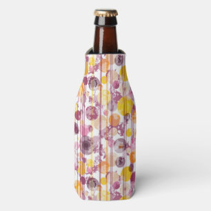 Rafraîchisseur Pour Bouteille Motif blanc rayé tacheté