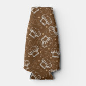 Rafraîchisseur Pour Bouteille motif cuisine avec chef casquette (Devant)