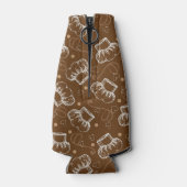 Rafraîchisseur Pour Bouteille motif cuisine avec chef casquette (Dos)