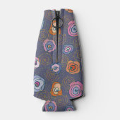 Rafraîchisseur Pour Bouteille motif de champ rose Abstrait (Dos)