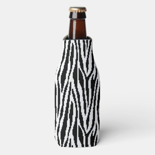 Rafraîchisseur Pour Bouteille motif de conception d'impression à 8 bits Pixel Ze (Bottle Devant)
