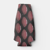 Rafraîchisseur Pour Bouteille Motif de football peint (Devant)