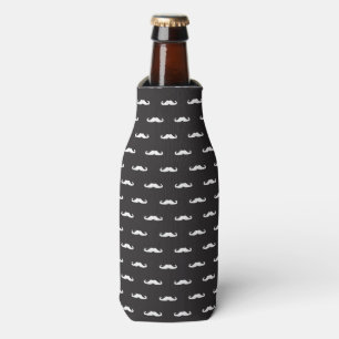 Rafraîchisseur Pour Bouteille Motif de hippie de moustache