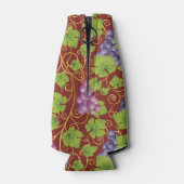 Rafraîchisseur Pour Bouteille Motif de raisins (Dos)