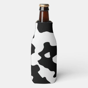 Rafraîchisseur Pour Bouteille Motif de vache noir et blanc