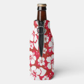 Rafraîchisseur Pour Bouteille Motif des fleurs d'Hibiscus (Bouteille Dos)