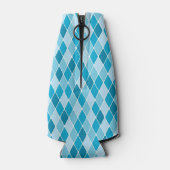 Rafraîchisseur Pour Bouteille Motif d'hiver Arlequin (Dos)