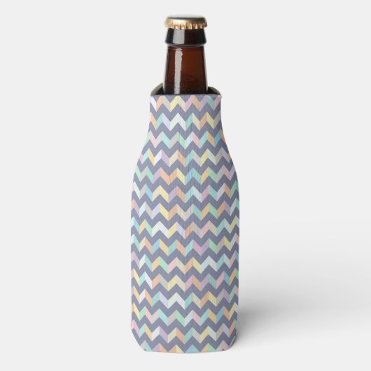 Rafraîchisseur Pour Bouteille Motif géométrique (Bottle Devant)