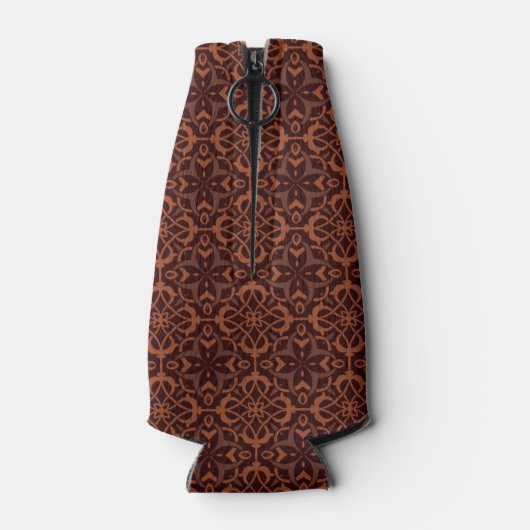 Rafraîchisseur Pour Bouteille Motif géométrique moderne ethnique (Dos)