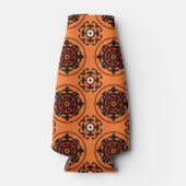 Rafraîchisseur Pour Bouteille Motif Orange Suzani (Devant)