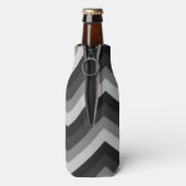 Rafraîchisseur Pour Bouteille Motif Retro Zig Zag Chevron (Bouteille Dos)