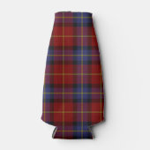 Rafraîchisseur Pour Bouteille Motif Tartan (Devant)