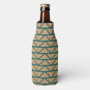 Rafraîchisseur Pour Bouteille Motif tricoté par style ethnique