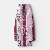 Rafraîchisseur Pour Bouteille Motif trié avec roses (Dos)