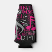 Rafraîchisseur Pour Bouteille Né à Dance Pink ID277 (Devant)