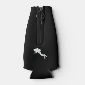 Rafraîchisseur Pour Bouteille Nom Avec Scuba Diver (Dos)